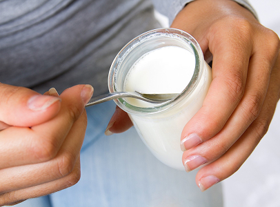 yaourt au lait de vache à La Bazoche-Gouet près de Chateaudun en Eure-et-Loir 28
